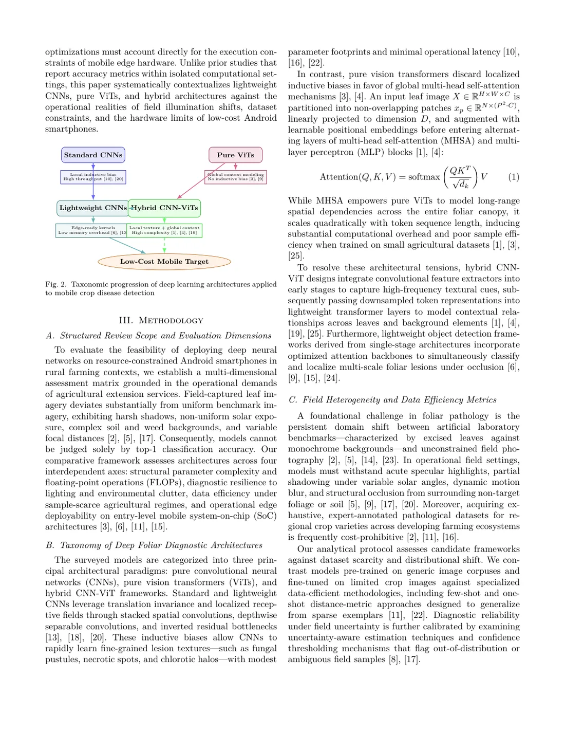 Fourth page of the sample paper with a methodology diagram and an equation